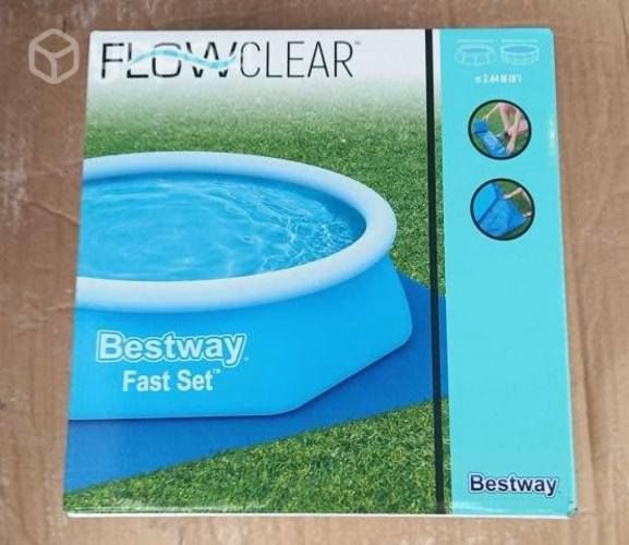 Piso para piscinas 335x335 cm