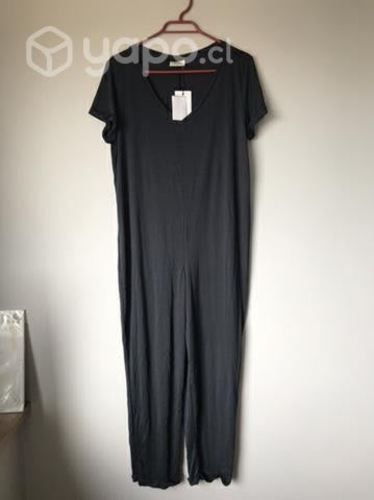 enterito, color gris marengo talla L