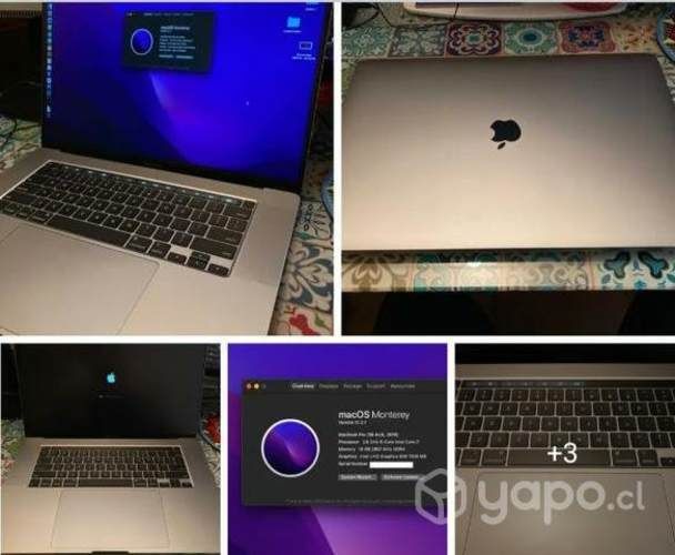 Mac book pro 16&quot; touchbar