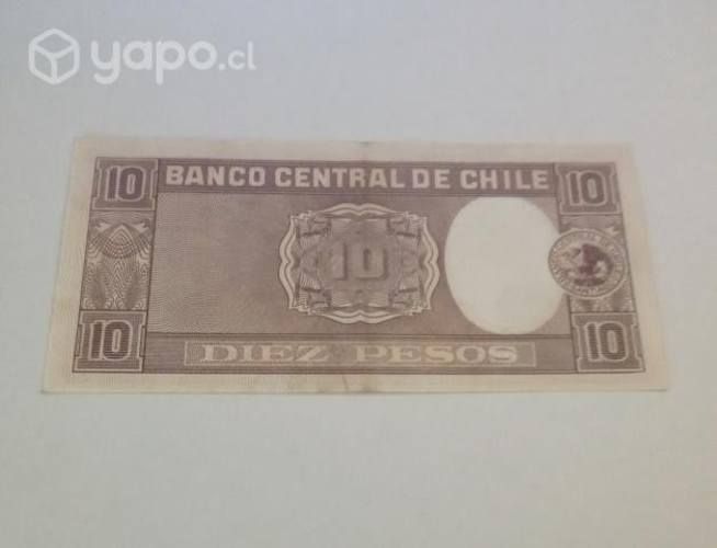 Antiguos billetes chilenos