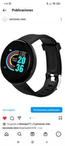 Smartwatch D18