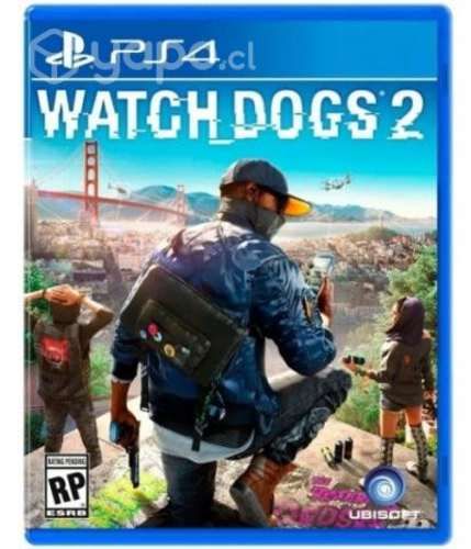 Juego Watch Dogs 2 Ps4 Ps5 Disco fisico, impecable