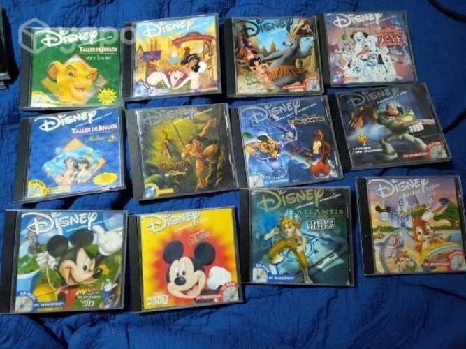 Juegos varios Disney PC vintage