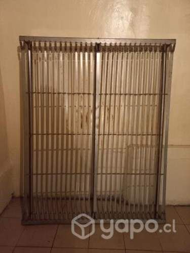 Antiguo somier de huinchas de 2 plazas