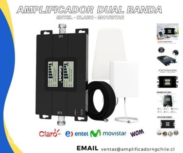 Amplificador de señal 3g 4g Dual Banda LINTRATEK