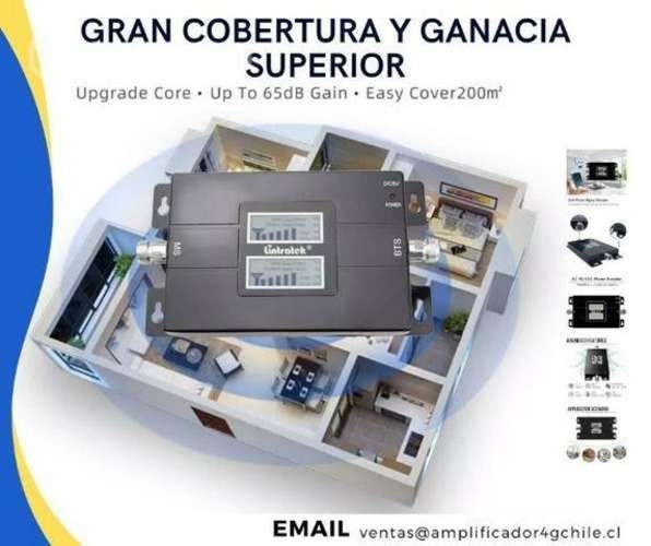 Amplificador de señal 3g 4g Dual Banda LINTRATEK