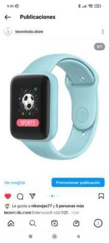 Smartwatch colores