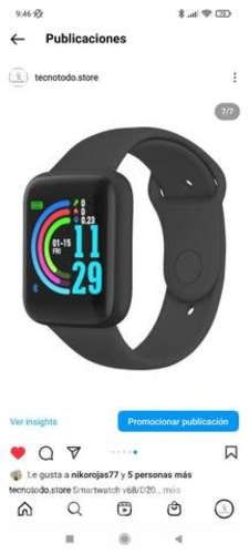 Smartwatch colores