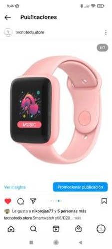 Smartwatch colores