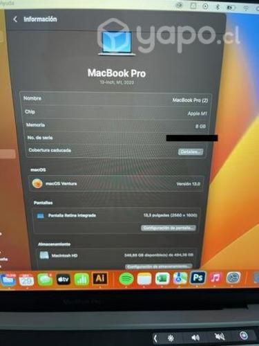 MacBook Pro M1 2020