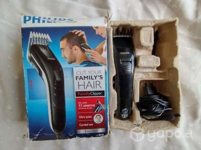 Máquina cortadora de pelo Philips