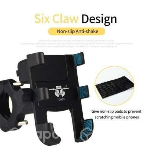 Soporte Celular Para Moto Metál Con Cargador USB