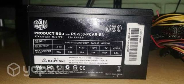 Cooles Master 550w RS-550-PCAR-E3