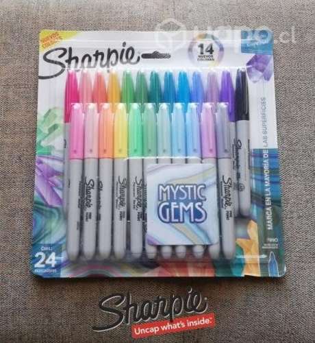 Marcadores Sharpie Colores Místicos Pack 24 Unidad