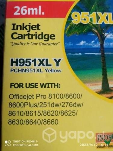 Packs de tintas HP 950xl y colores alternativas