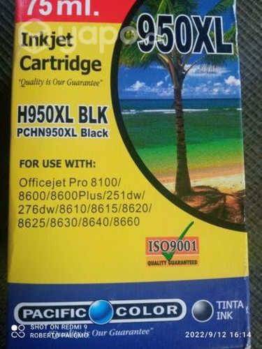 Packs de tintas HP 950xl y colores alternativas