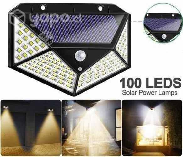 Foco Lampara Solar SH-100 Led Con Luz Calida