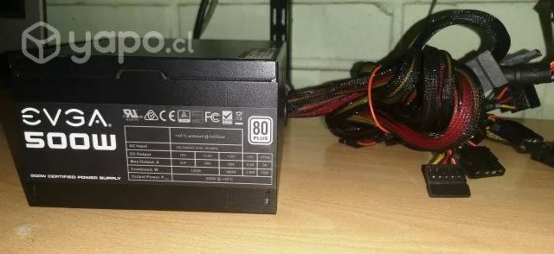 Evga 500w 80PLUS