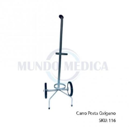 Carro Porta Cilindro de Oxígeno