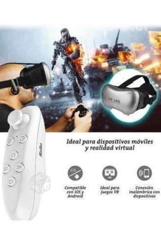 Lente Visor Gafas 3D de Realidad Virtual + Gamepad