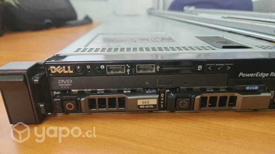 Servidor Dell PowerEdge R630 2 x Xeon 8Cores, 64Gb