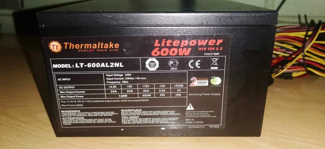 Thermaltake 600w LT-600AL2NL