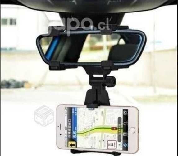 Soporte Celular Holder Para Auto Espejo Retrovisor