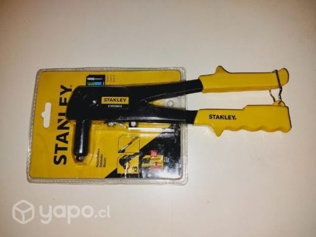 Remachadora pop Stanley Nueva. tres medidas