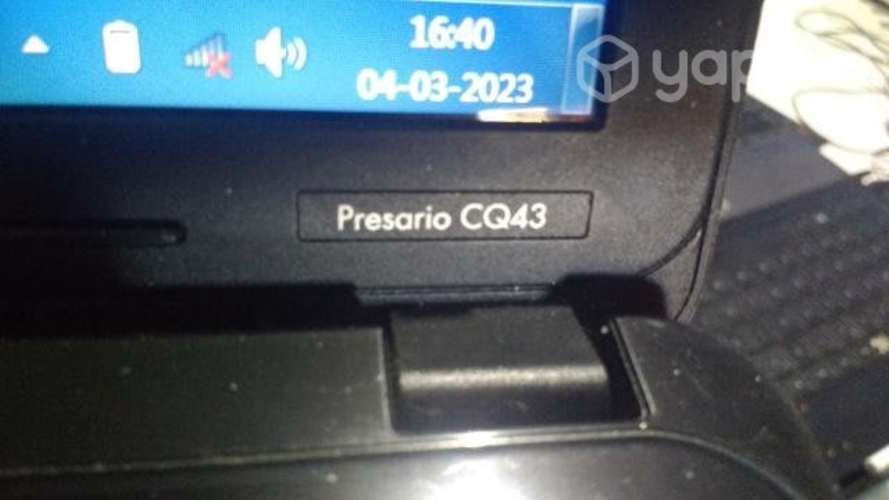 Notebook hp presario qompac