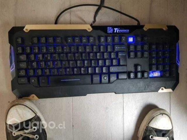 Teclado Gamer Azul COMMANDER