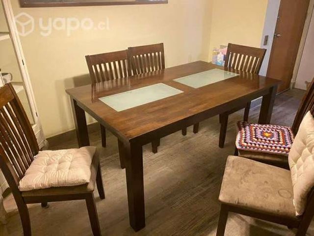 Juego comedor 6 sillas
