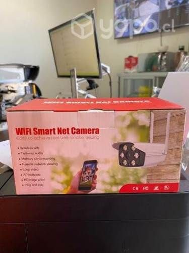 Camara de Seguridad para Exterior Wifi 1080 Hd
