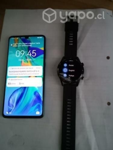 Huawei p30 normal y Smart watch Huawei GT 2