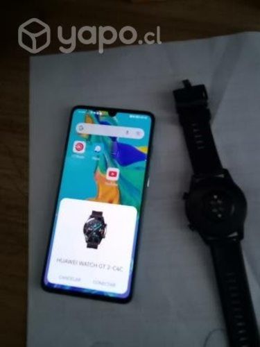 Huawei p30 normal y Smart watch Huawei GT 2