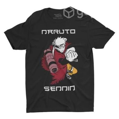 Polera Naruto Sennin Naruto Anime Estampados Ters