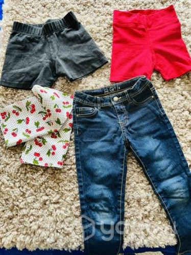 Pantalón talla 6, dos short elástica y pañuelo