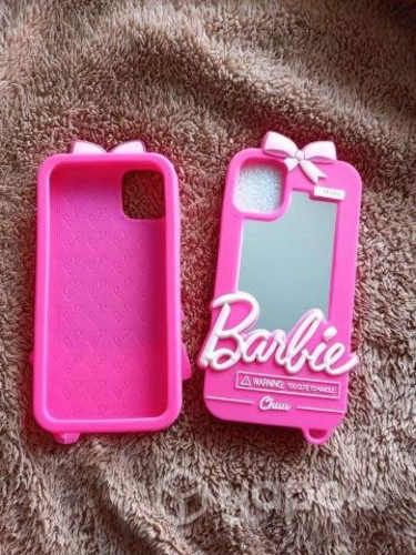 Forro barbie con espejo (iphone 11)