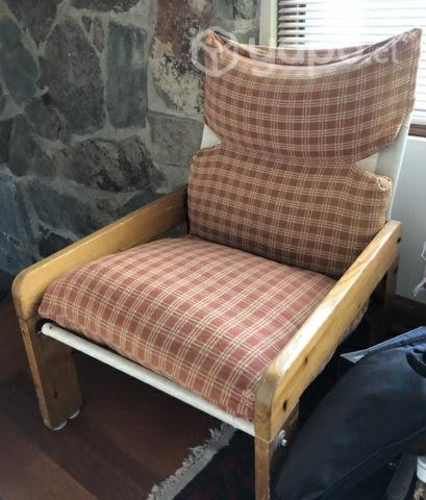 2 Sítiales madera re tapizables