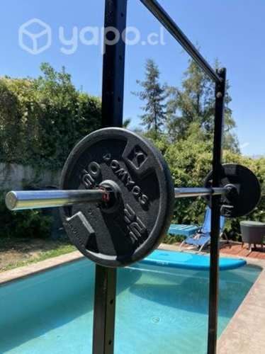 Articulos Entrenamiento Gym Barras Discos Rack