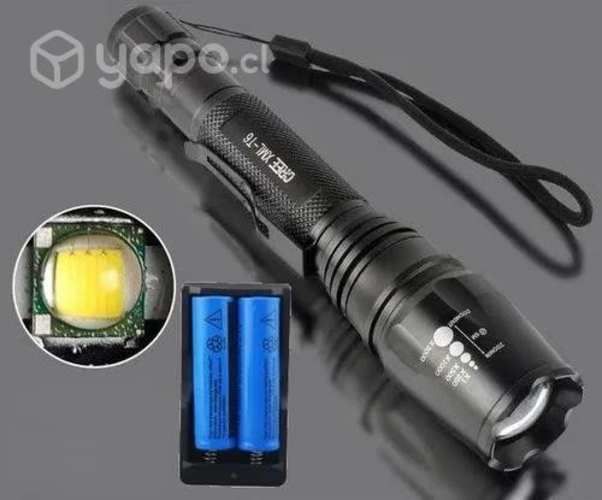 Linterna Recargable Zoom Led T6
