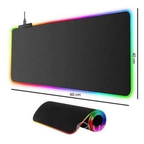 Mousepad Gamer 90x40 RGB LED XL Gaming GD