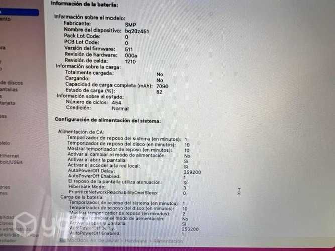 MacBook Air 2017 i5 256gb 8gb ram