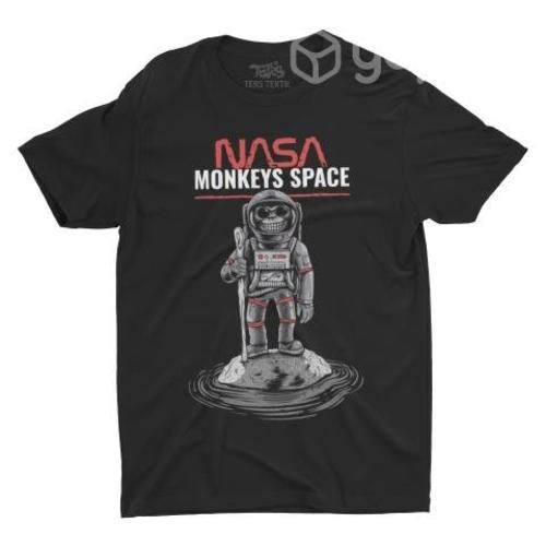 Polera Astronauta Monkey Nasa Espacio Ters