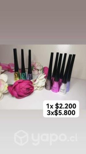 Delineadores metalizados para ojos