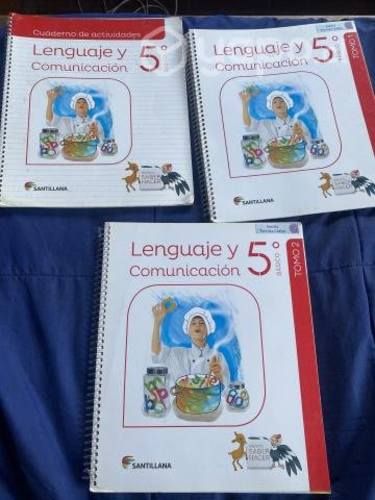 Libro lenguaje y comunicación 5° básico Santillana