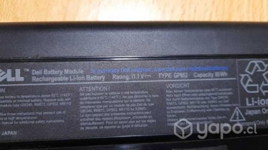 Dell Inspiron 1545 (pp41l) Operativo En Desarme