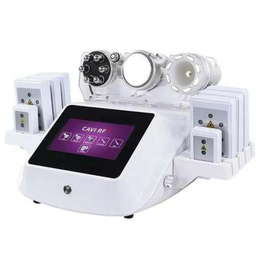 Maquina de cavitacion 6 en 1 pantalla color touch