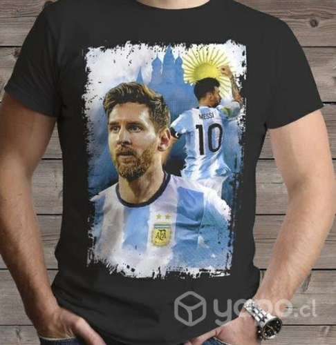 Polera Impresa Messi