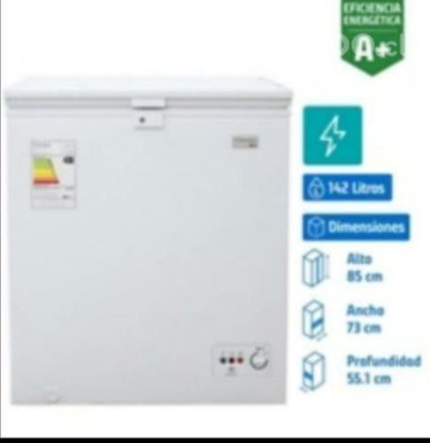 Congeladora freezer 142 litros y frigobar