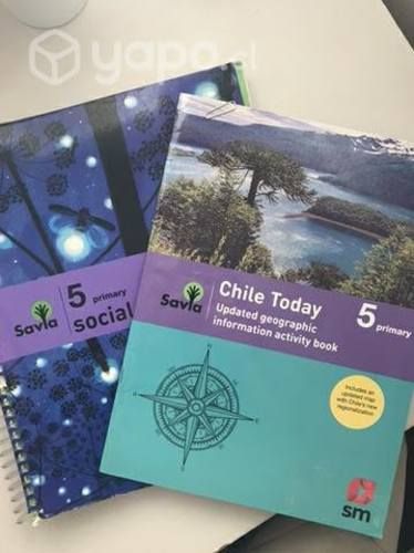 Libro social science quinto básico Savia